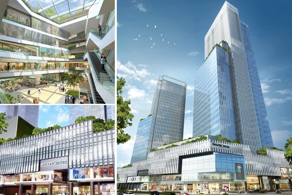 Saigon Centre 2 đạt tiêu chuẩn kiến trúc văn phòng xanh với không gian thoáng đãng