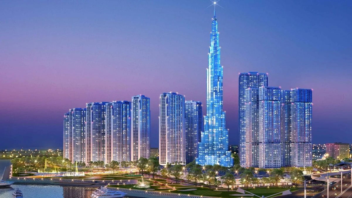 vẻ đẹp ngoại thất của Vincom Landmark 81