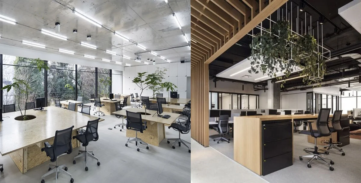 Thiết kế văn phòng hiện đại