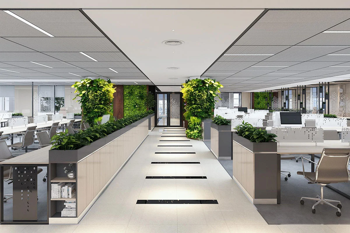 Mẫu văn phòng đẹp trên 250m2