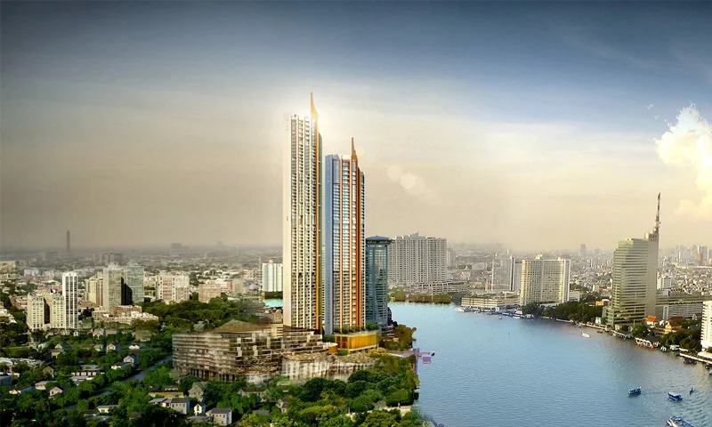 tòa tháp The Residences Bangkok