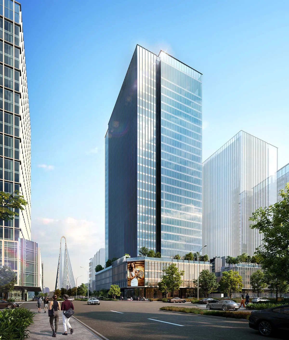 The Hallmark is a premium office for lease in Thu Thiem, HCMC