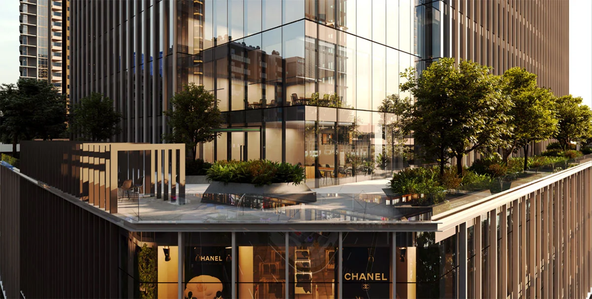 The Sky Terrace space stands out as a highlight