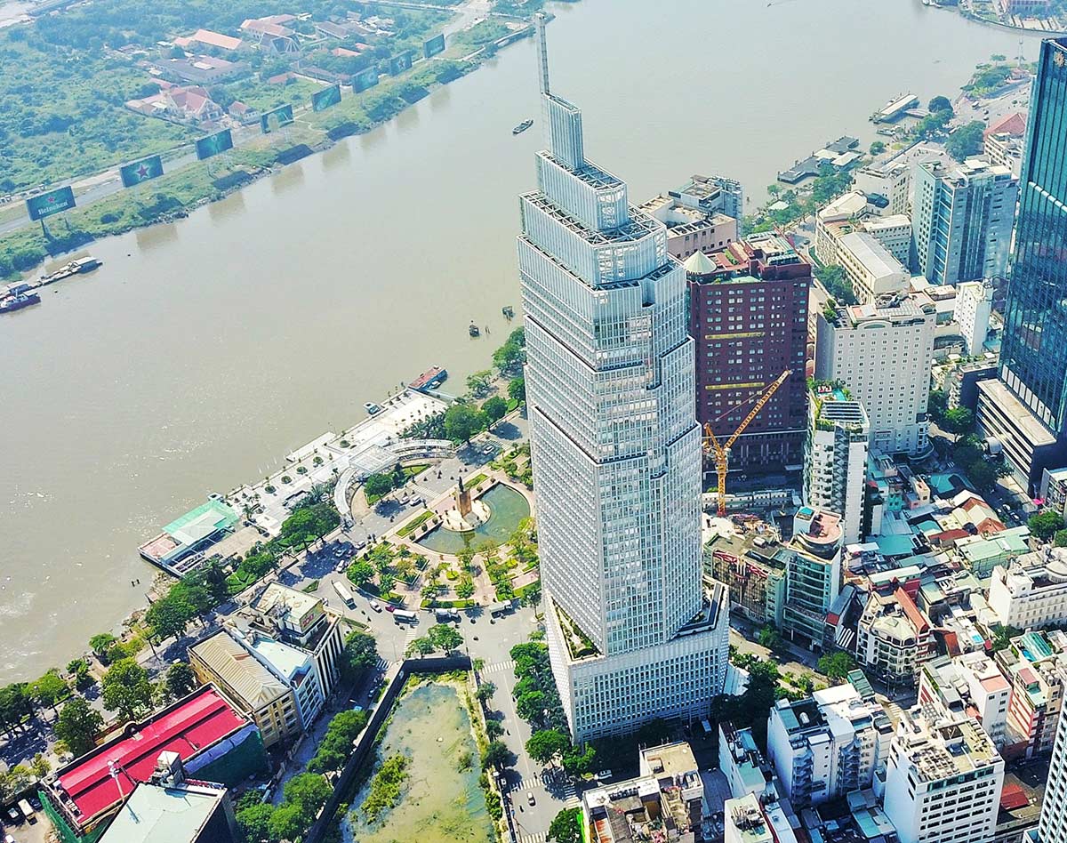 Tòa nhà Vietcombank Tower tại Hồ Chí Minh