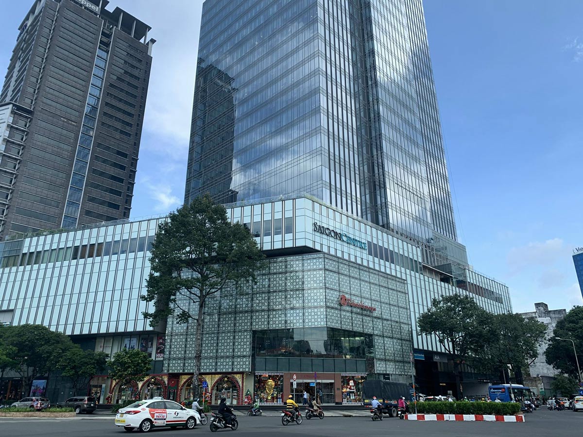 Tòa nhà Saigon Centre tập trung nhiều doanh nghiệp