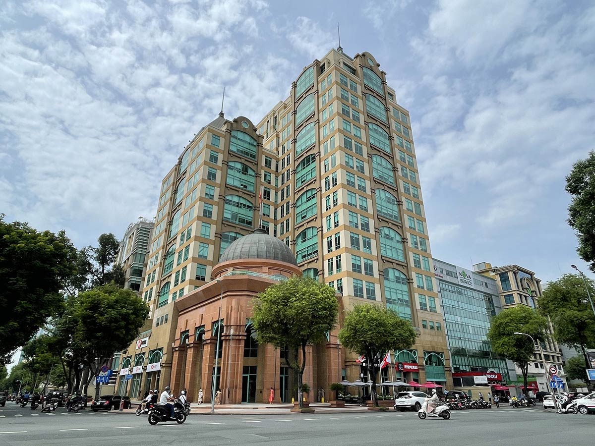 Tòa nhà Metropolitan Tower tọa lạc ở vị trí trung tâm thành phố HCM 