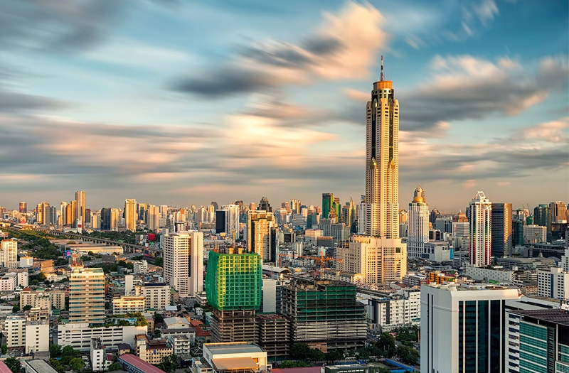 tòa nhà 86 tầng bangkok