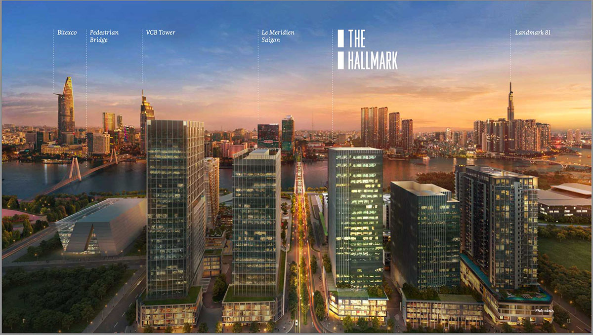 The Hallmark - an office for lease CBD HCMC