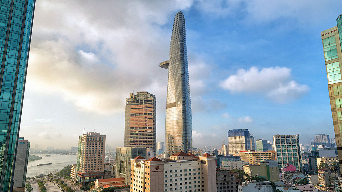 Bitexco Financial - The 4th tallest office tower in Vietnam.