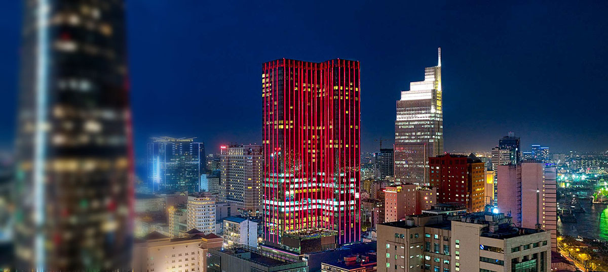 Saigon Times Square serves as an ideal gathering and networking place for many businesses